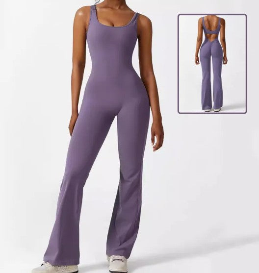Backless Gym One Piece