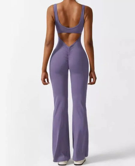 Backless Gym One Piece
